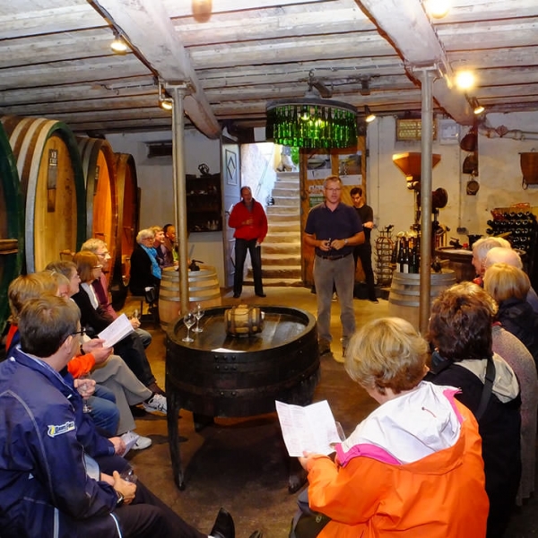 Visite de la cave traditionnelle